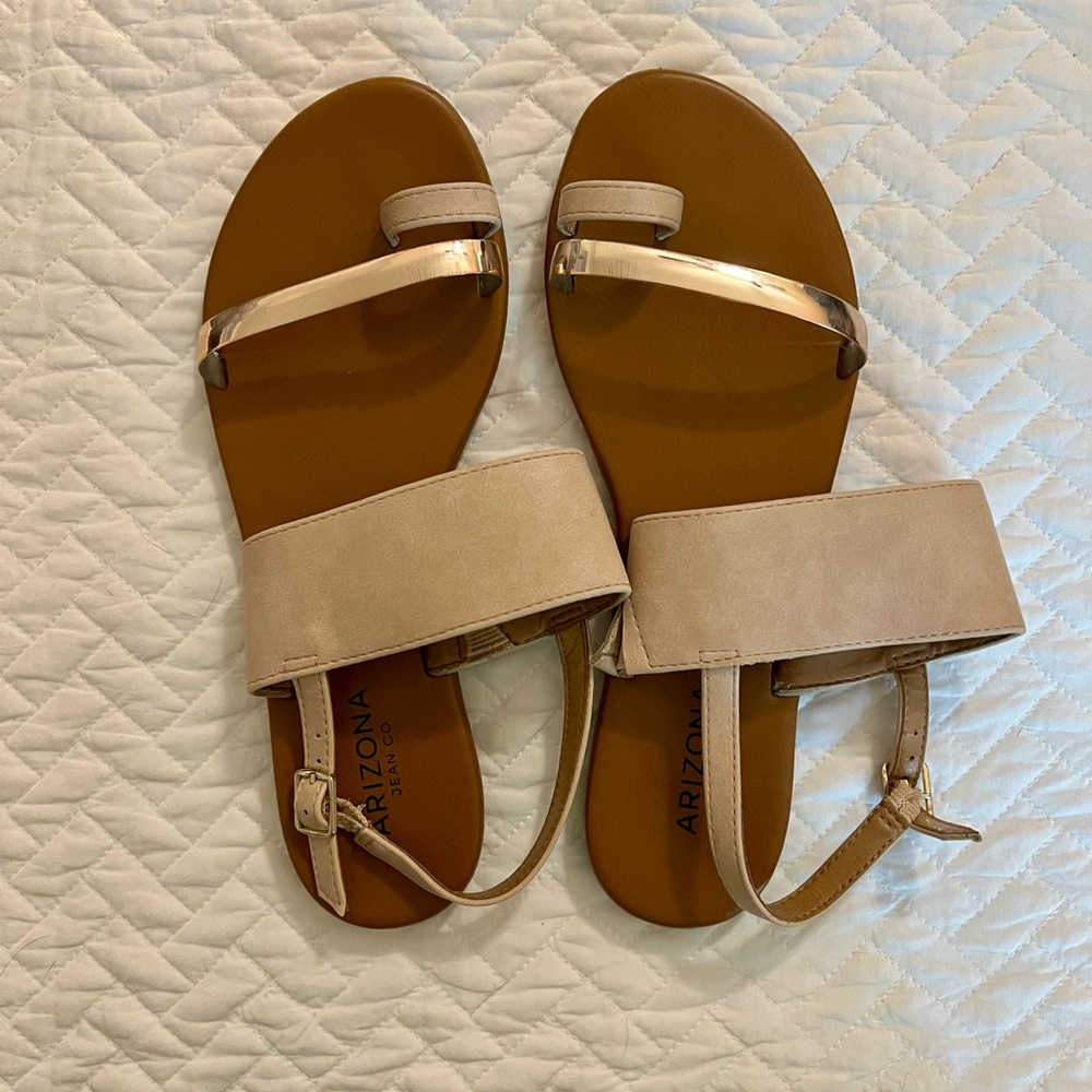 Light Pink/Rose Gold Sandals